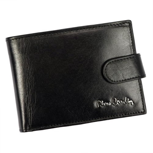 Pierre Cardin YS520.1 8806A RFID fekete férfi valódi bőr pénztárca 12.5 x 9 x 3 cm