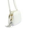 Pierre Cardin 4500 FTT fehér női bőr válltáska 23.5 x 16.5 x 9 cm