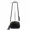 Pierre Cardin 4500 FTT fekete női bőr válltáska 23.5 x 16.5 x 9 cm