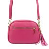 Pierre Cardin 4500 FTT magenta női bőr válltáska 23.5 x 16.5 x 9 cm