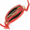 Pierre Cardin 4500 FTT piros női bőr válltáska 23.5 x 16.5 x 9 cm