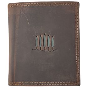   Giorgio Carelli motívumos, bőr pénztárca, RFID védelemmel 10 x 8,5 cm