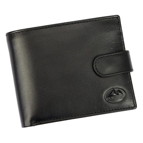 EL FORREST 875-67 RFID fekete férfi bőr pénztárca 12.5 x 10 x 3 cm 