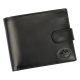 EL FORREST 875-67 RFID fekete férfi bőr pénztárca 12.5 x 10 x 3 cm 