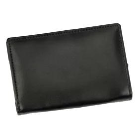  EL FORREST 938-67 RFID fekete női bőr pénztárca 12 x 8 x 3.3 cm