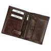 Rovicky PC-101-BAR RFID barna férfi bőr pénztárca 9,8 x 13 cm