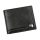 Rovicky CPR-021-BAR RFID fekete férfi bőr pénztárca 11 x 8.8 x 2.2 cm