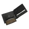Rovicky CPR-021-BAR RFID fekete férfi bőr pénztárca 11 x 8.8 x 2.2 cm
