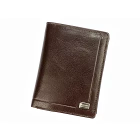   Rovicky PC-104-BAR RFID barna férfi bőr pénztárca 9,5 x 13  cm