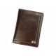 Rovicky PC-104-BAR RFID barna férfi bőr pénztárca 9,5 x 13  cm