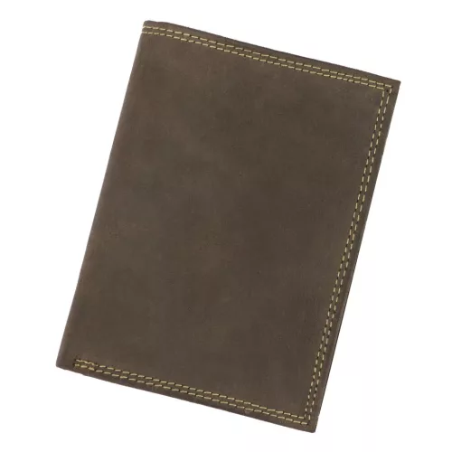 Wild N4-CHM-NL RFID barna férfi bőr pénztárca 10 x 13.5 x 2.5 cm