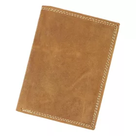   Wild N4-CHM-NL RFID konyakbarna férfi bőr pénztárca 10 x 13.5 x 2.5 cm