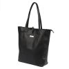 MiaMore 01-014 Z fekete női bőr válltáska 40 x 38 x 13 cm