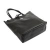 MiaMore 01-014 Z fekete női bőr válltáska 40 x 38 x 13 cm