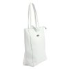 MiaMore 01-014 Z fehér női bőr válltáska 40 x 38 x 13 cm