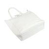 MiaMore 01-014 Z fehér női bőr válltáska 40 x 38 x 13 cm