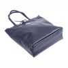 MiaMore 01-014 Z sötétkék női bőr válltáska 40 x 38 x 13 cm