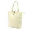 MiaMore 01-014 Z krém női bőr válltáska 40 x 38 x 13 cm