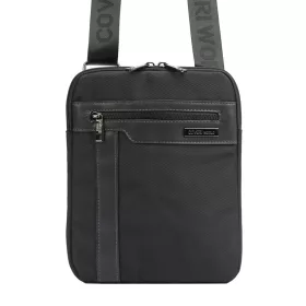   Coveri World CW2264 fekete férfi oldaltáska, válltáska 22 x 27 x 3 cm