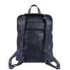 MiaMore 01-015 olasz navy női bőr hátizsák 30 x 37 x 15 cm