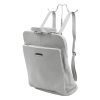 MiaMore 01-015 taupe női bőr hátizsák 30 x 37 x 15 cm