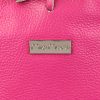 MiaMore 01-014 Z magenta női bőr válltáska 40 x 38 x 13 cm