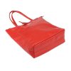 MiaMore 01-014 Z piros női bőr válltáska 40 x 38 x 13 cm