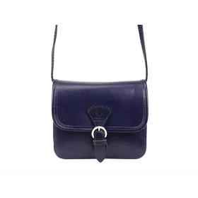   Gregorio 112 navy női bőr válltáska, oldaltáska 17 x 14.5 x 7.5 cm