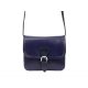 Gregorio 112 navy női bőr válltáska, oldaltáska 17 x 14.5 x 7.5 cm