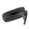 Pierre Cardin YS12 28001 fekete férfi marhabőr övtáska 22 x 14 x 8 cm