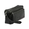 Pierre Cardin YS12 28001 fekete férfi marhabőr övtáska 22 x 14 x 8 cm