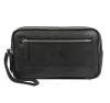 Pierre Cardin YS12 fekete férfi bőr autóstáska 26 x 15 x 8 cm