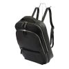 Pierre Cardin YS12 28010 fekete bőr hátizsák 31 x 42 x 15 cm