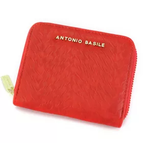   Antonio Basile LADY38 1705 piros női pénztárca 12 x 10 x 2.5 cm