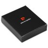 Pierre Cardin TILAK77 18 fekete bőr pénztárca 7.5 x 8.5 x 2 cm 