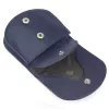 Pierre Cardin TILAK77 18 kék férfi marhabőr pénztárca 7.5 x 8.5 x 2 cm