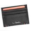 Pierre Cardin TILAK22 475 fekete marhabőr férfi pénztárca 10 x 8 cm