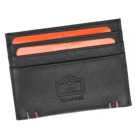   Pierre Cardin TILAK22 475 fekete marhabőr férfi pénztárca 10 x 8 cm