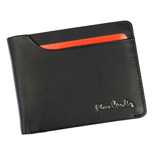 Pierre Cardin TILAK73 8806 fekete férfi bőr pénztárca 12 x 9 x 3 cm