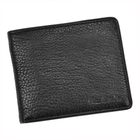   Pierre Cardin YS17 8806 fekete-piros férfi bőr pénztárca 12.5 x 10 x 2.5 cm