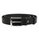 Pierre Cardin GF 9033 fekete férfi marhabőr öv
