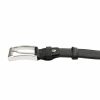 Pierre Cardin GF 9033 fekete férfi marhabőr öv