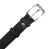 Pierre Cardin GF 9033 fekete férfi marhabőr öv
