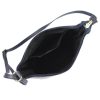 MiaMore 01-019 navy kék női bőr válltáska, oldaltáska 26 x 21 x 11 cm
