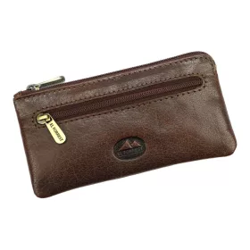 EL FORREST 990-22 barna bőr kulcstartó 15 x 7.5 x 1.5 cm