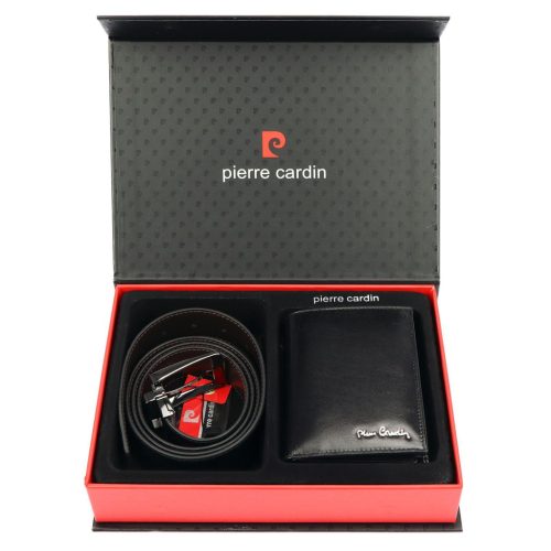 Pierre Cardin ZG-80 férfi marhabőr ajándék szett 25.5 x 19.5 x 5.5 cm