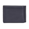 Nordee GW-01 RFID fekete férfi bőr dollárpénztárca 11 x 8 x 2 cm