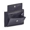 Nordee GW-01 RFID fekete férfi bőr dollárpénztárca 11 x 8 x 2 cm