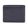 Nordee GW-03 RFID fekete férfi bőr pénztárca 12 x 9.5 x 2.8 cm