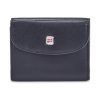 Nordee GW-3770 RFID fekete bőr pénztárca 7 x 9 x 2 cm